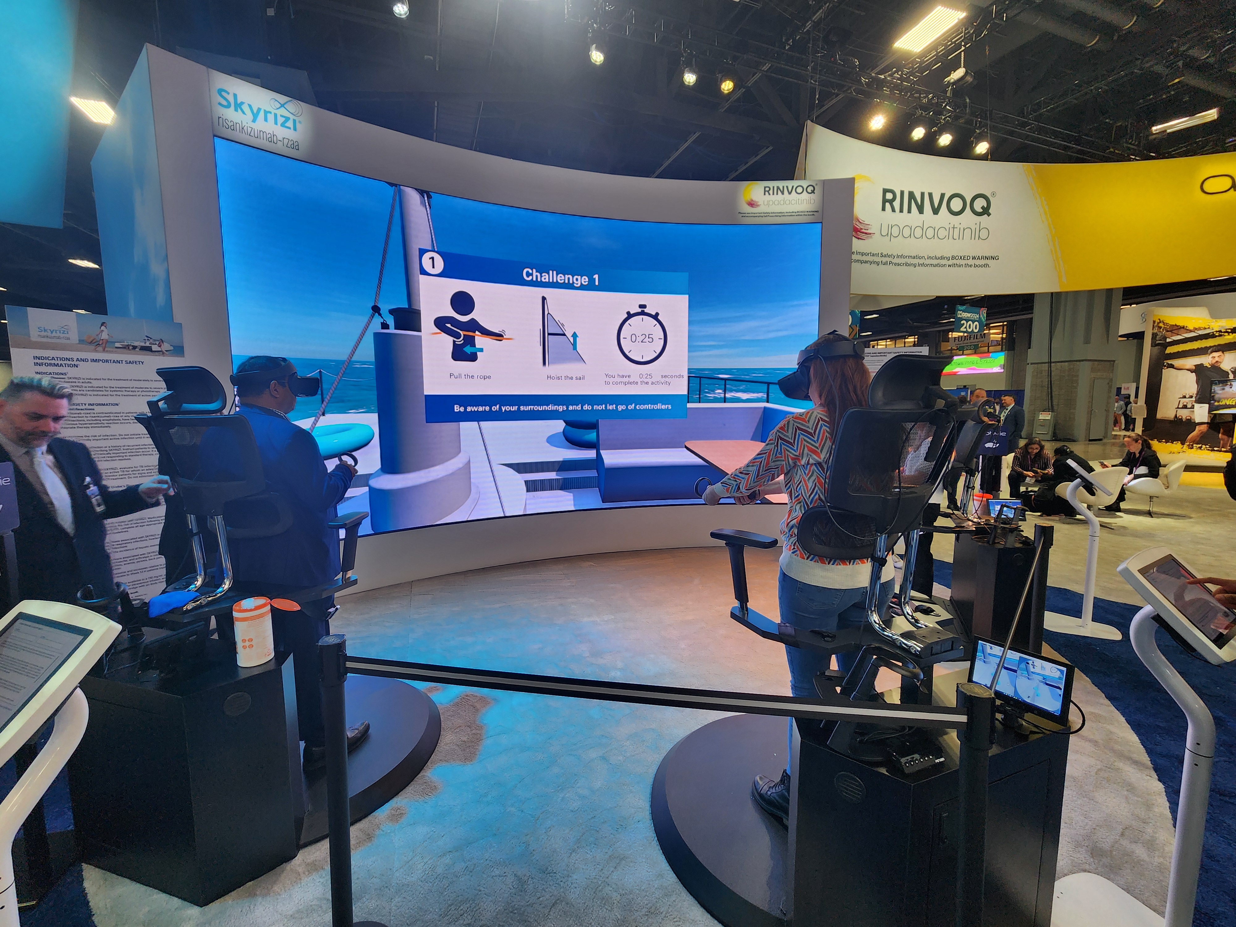 Screenshot of VR Sailing Challenge — view 2